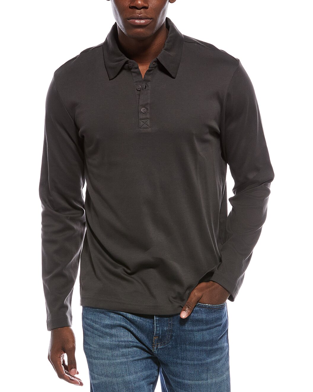 MC Pima Long Sleeve Polo Shirt